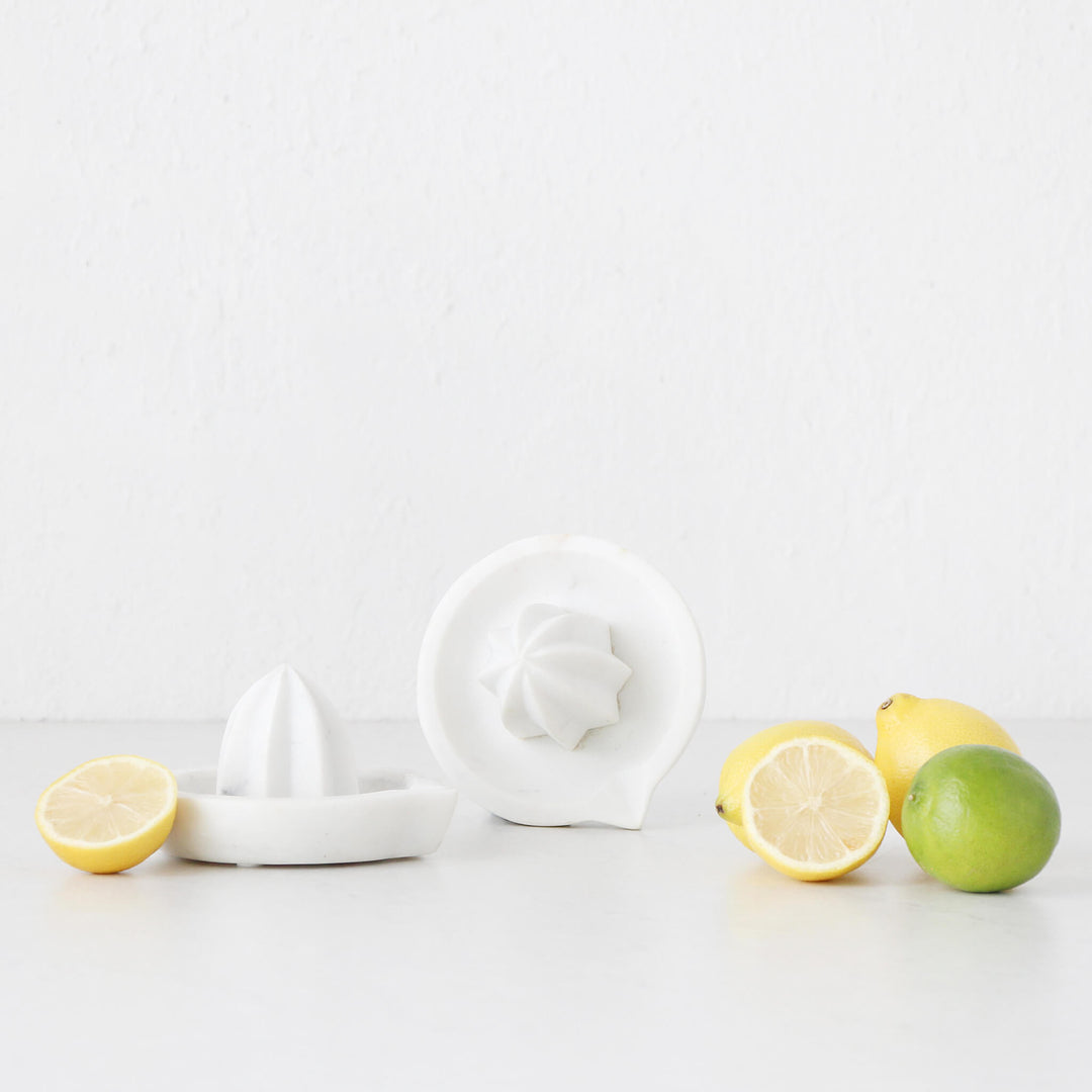 MARA CITRUS JUICER  |  WHITE MARBLE