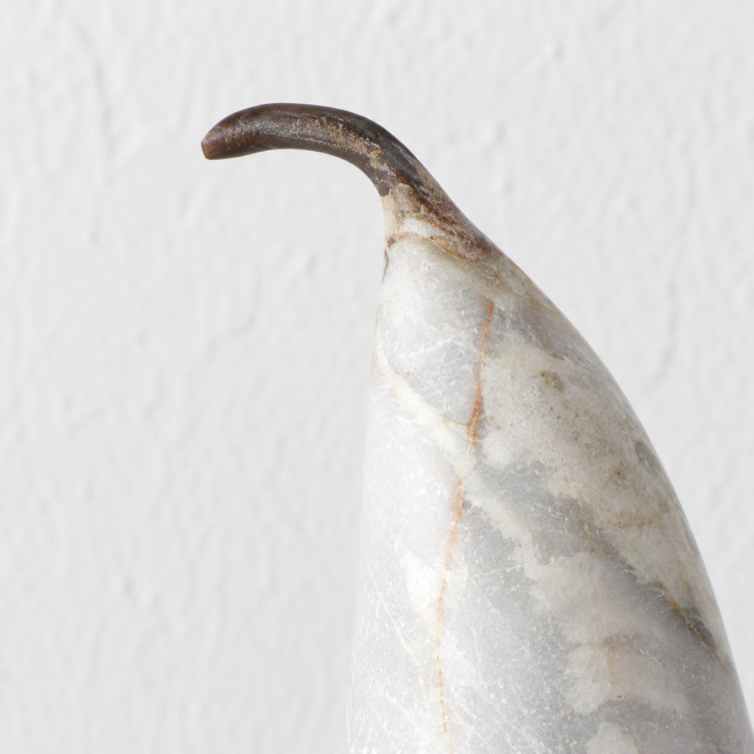 MARBLE PEAR  |  WHITE