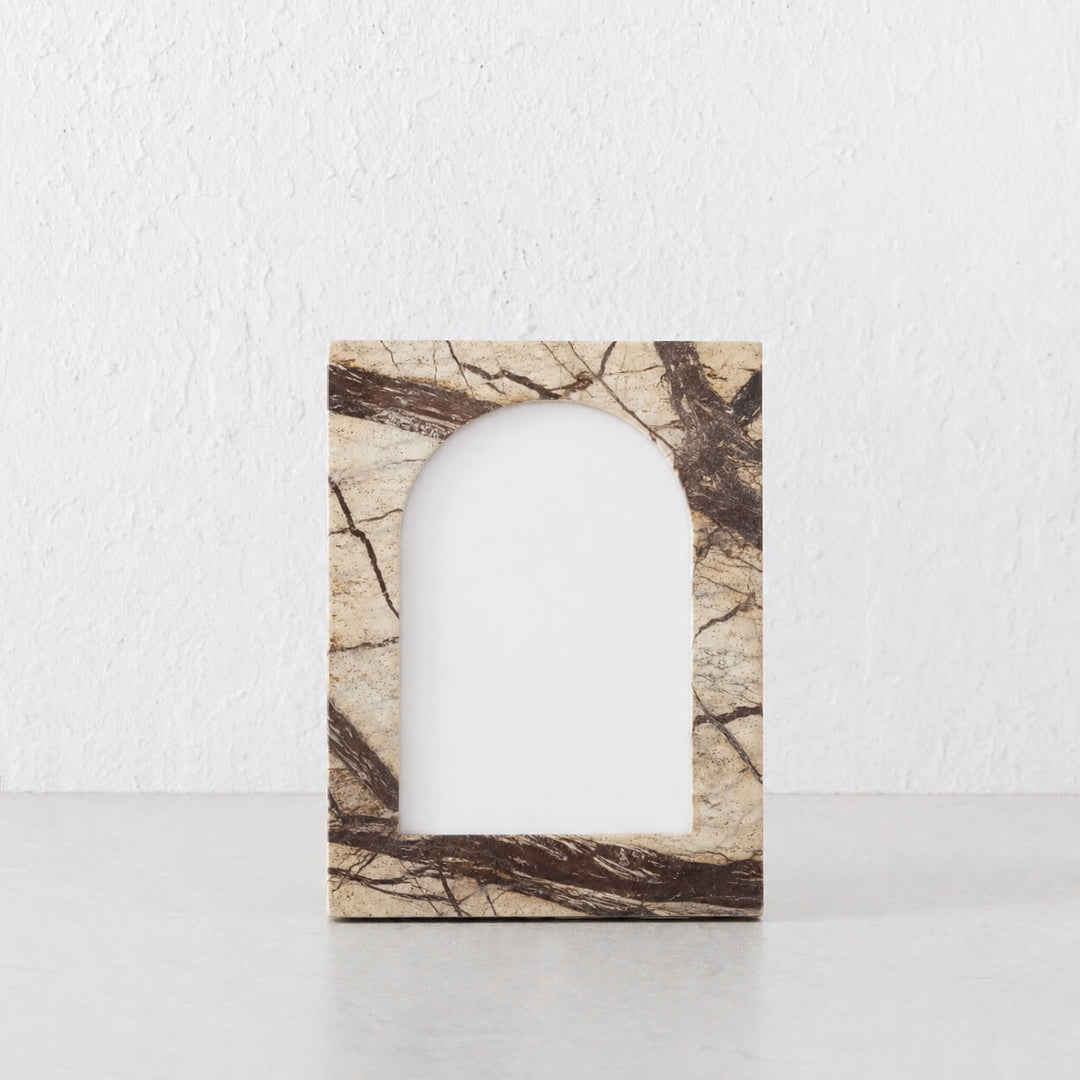 MARCO MARBLE PHOTO FRAME | 5X7 | CHESTNUT MARBLE