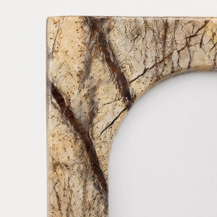 MARCO MARBLE PHOTO FRAME | CLOSE UP| CHESTNUT MARBLE