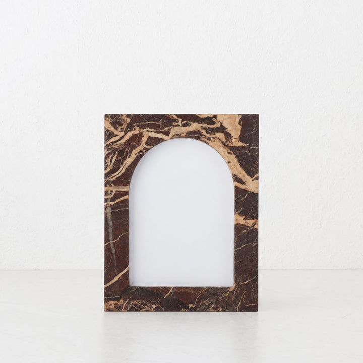 MARCO MARBLE PHOTO FRAMES  |  BORDEAUX RED MARBLE