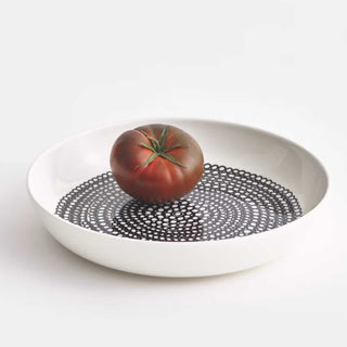 MARIMEKKO  |  RASYMATTO LTD EDITION PLATE 20.5CM BUNDLE X6 |  BLACK + WHITE