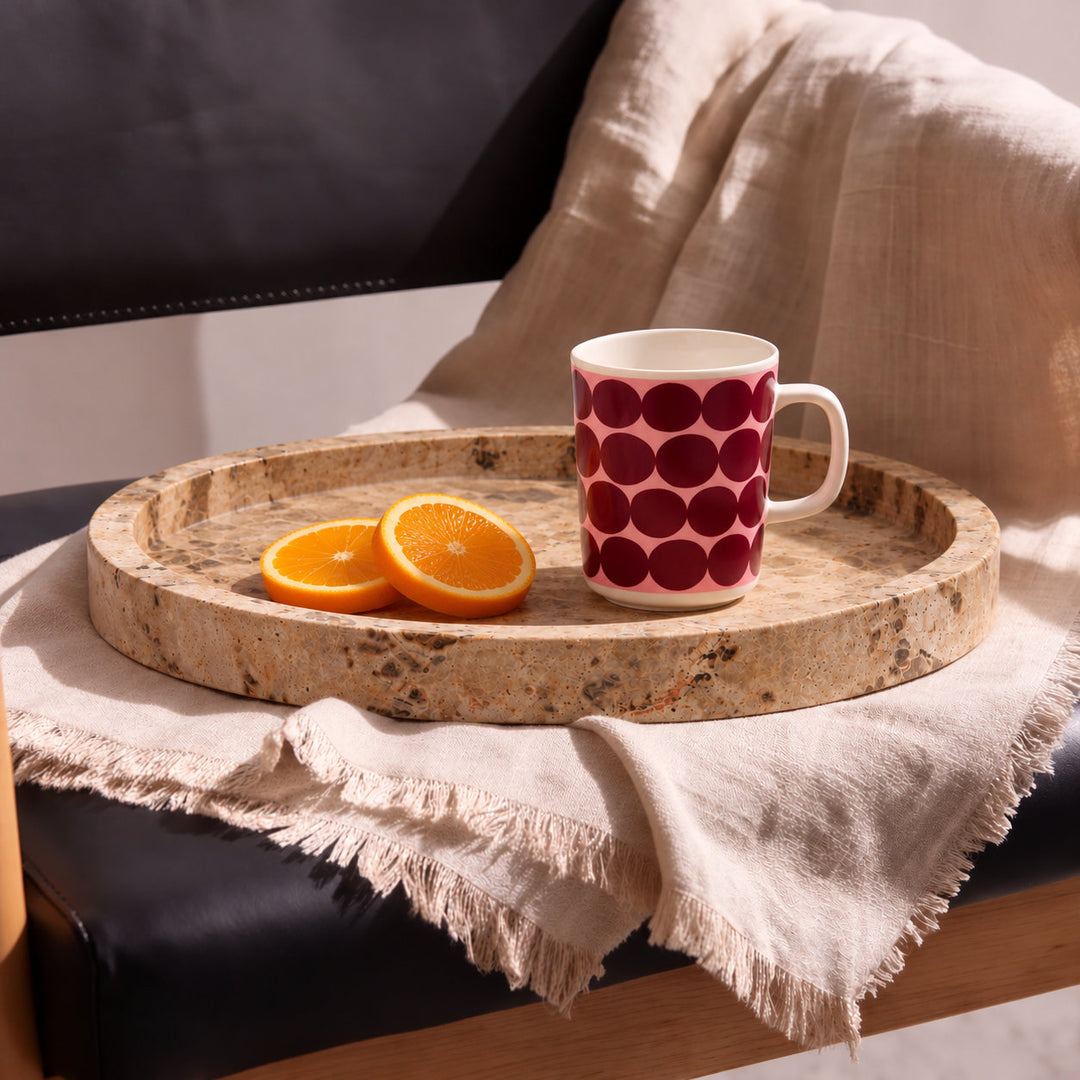 MARIMEKKO  |  OIVA SIIRTOLAPUUTARHA COFFEE MUGS 2.5DL  |  WILD ROSE + RED WINE