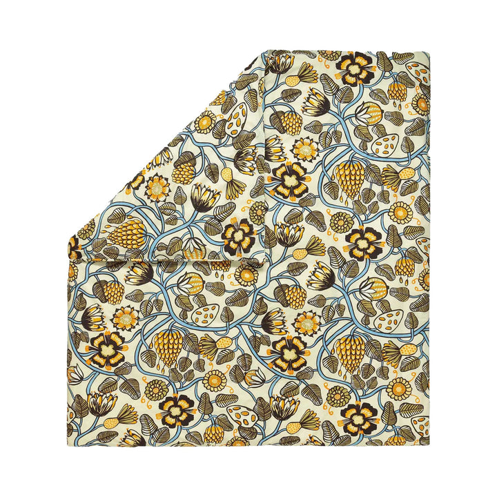  MARIMEKKO  |  TIARA DUVET COVER   220X240CM  |  SAND + SKY BLUE + GREEN - QUILT