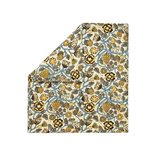 MARIMEKKO  |  TIARA QUEEN DUVET COVER |  210X210CM  |  SAND + SKY BLUE + GREEN