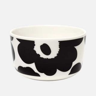marimekko  |  unikko bowl 2.5dl  |  black + white