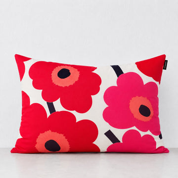 MARIMEKKO UNIKKO DUVET QUILT COVERS | RED + PINK