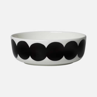marimekko  |  oiva rasymatto bowl 4dl  |  black + white