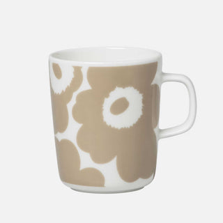 marimekko  |  unikko coffee mug 2.5dl  |  beige + white