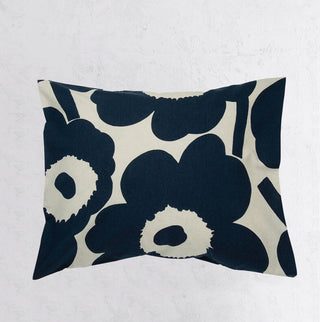 MARIMEKKO BED BUNDLE  |  UNIKKO DUVET QUILT COVER + 2 PILLOWCASES  |  NAVY BLUE + BEIGE