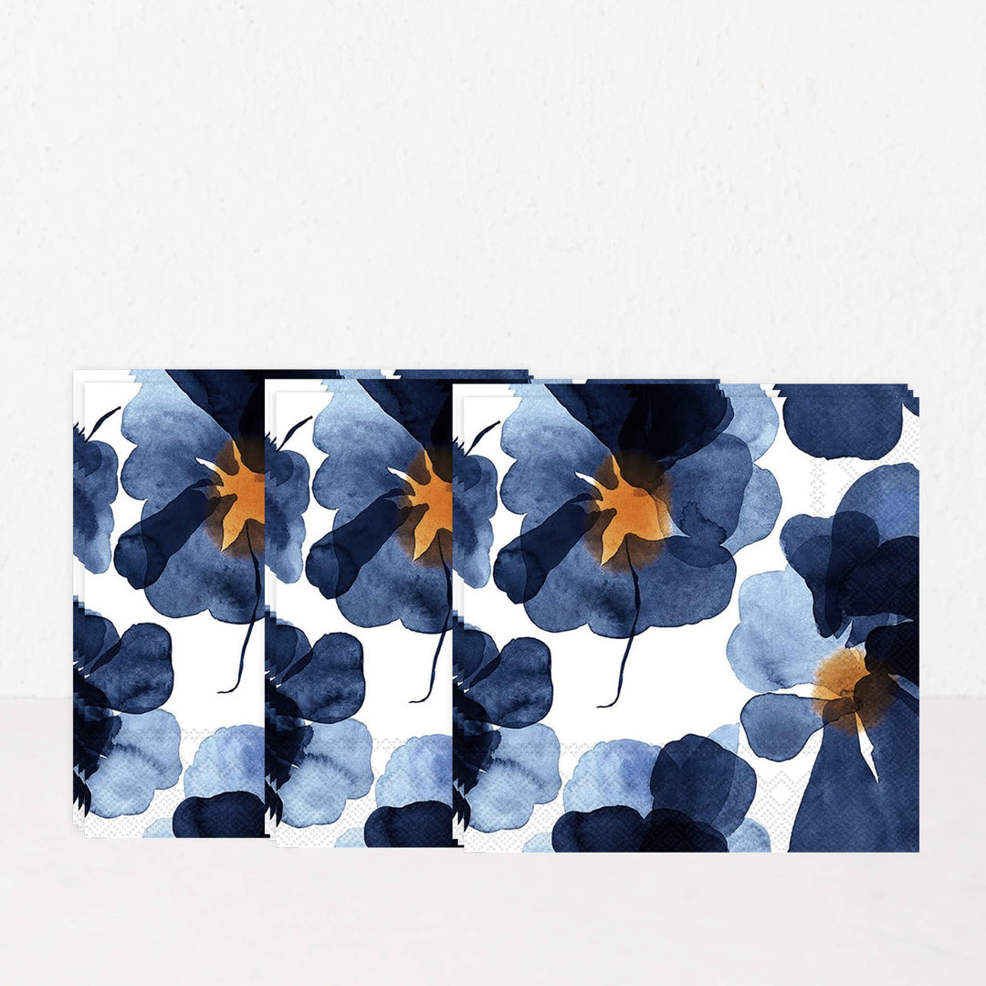 MARIMEKKO  |  VALSSI PAPER NAPKINS  |  BLUE + ORANGE