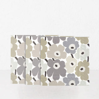 MARIMEKKO  |  MINI POPPY UNIKOT NAPKIN BUNDLE X3  |  LINEN
