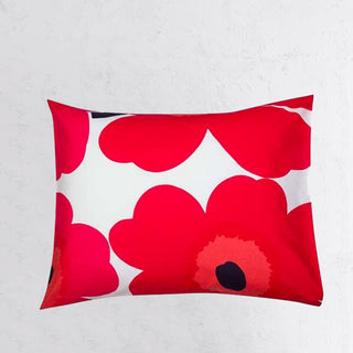 MARIMEKKO  |  UNIKKO PILLOW CASE  |  RED + PINK