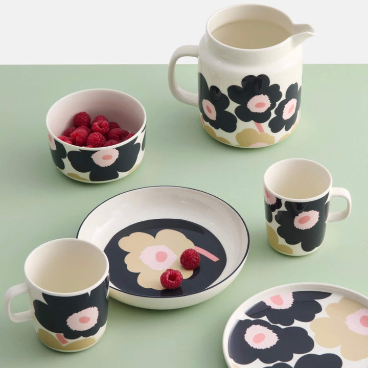 MARIMEKKO  |  UNIKKO OIVA COLLECTION  |  OFF WHITE + CHARCOAL + SAND + PINK