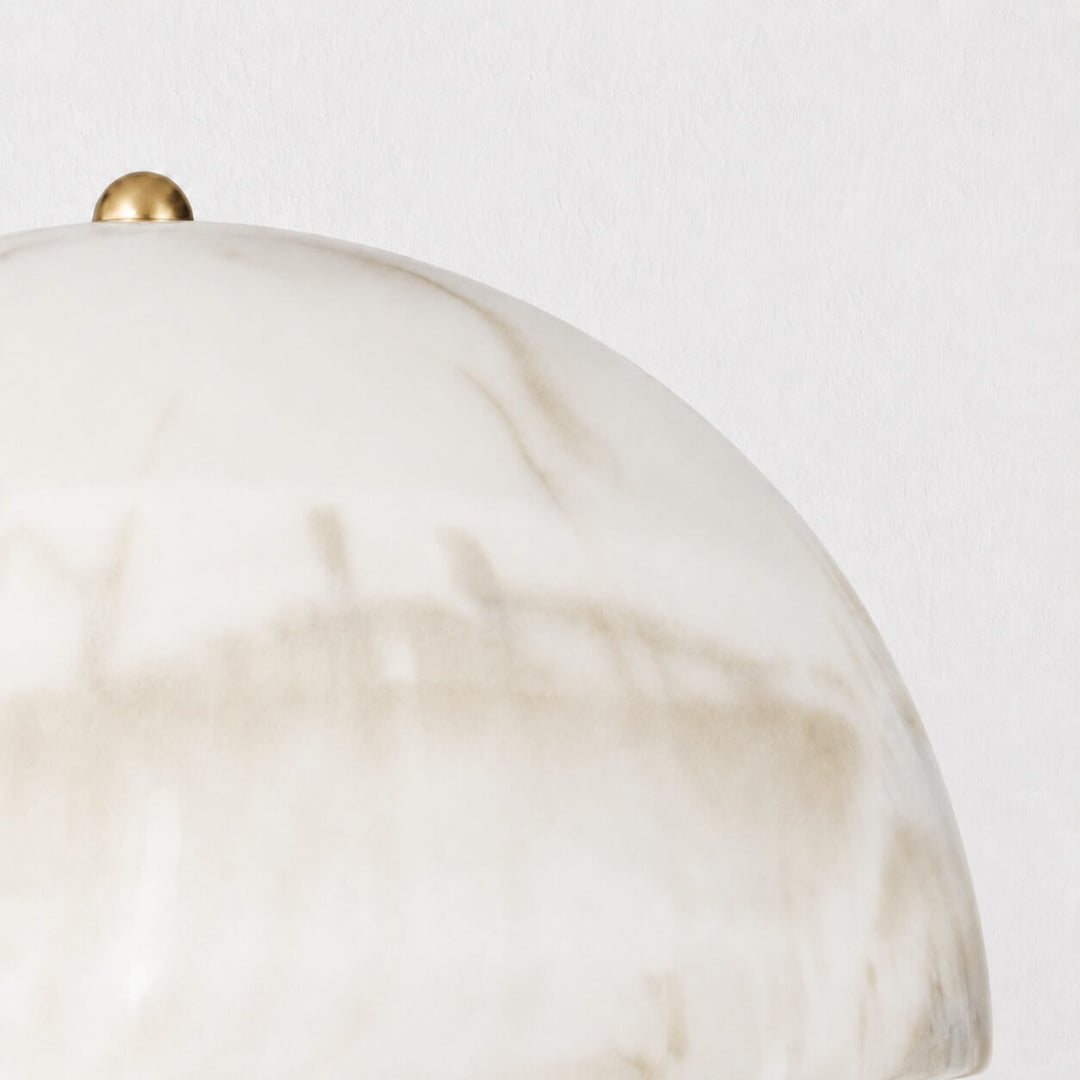 Milano Table Lamp  |  White Marble