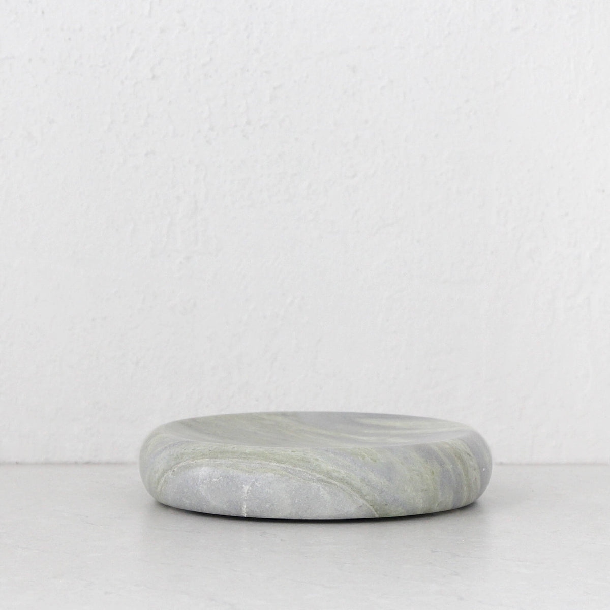 Mineral Solid Marble Concave Dish 24cm 