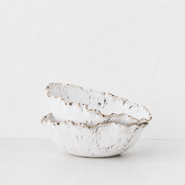 MODE TERI BOWL BUNDLES  |  17CM  |  IVORY FLECK
