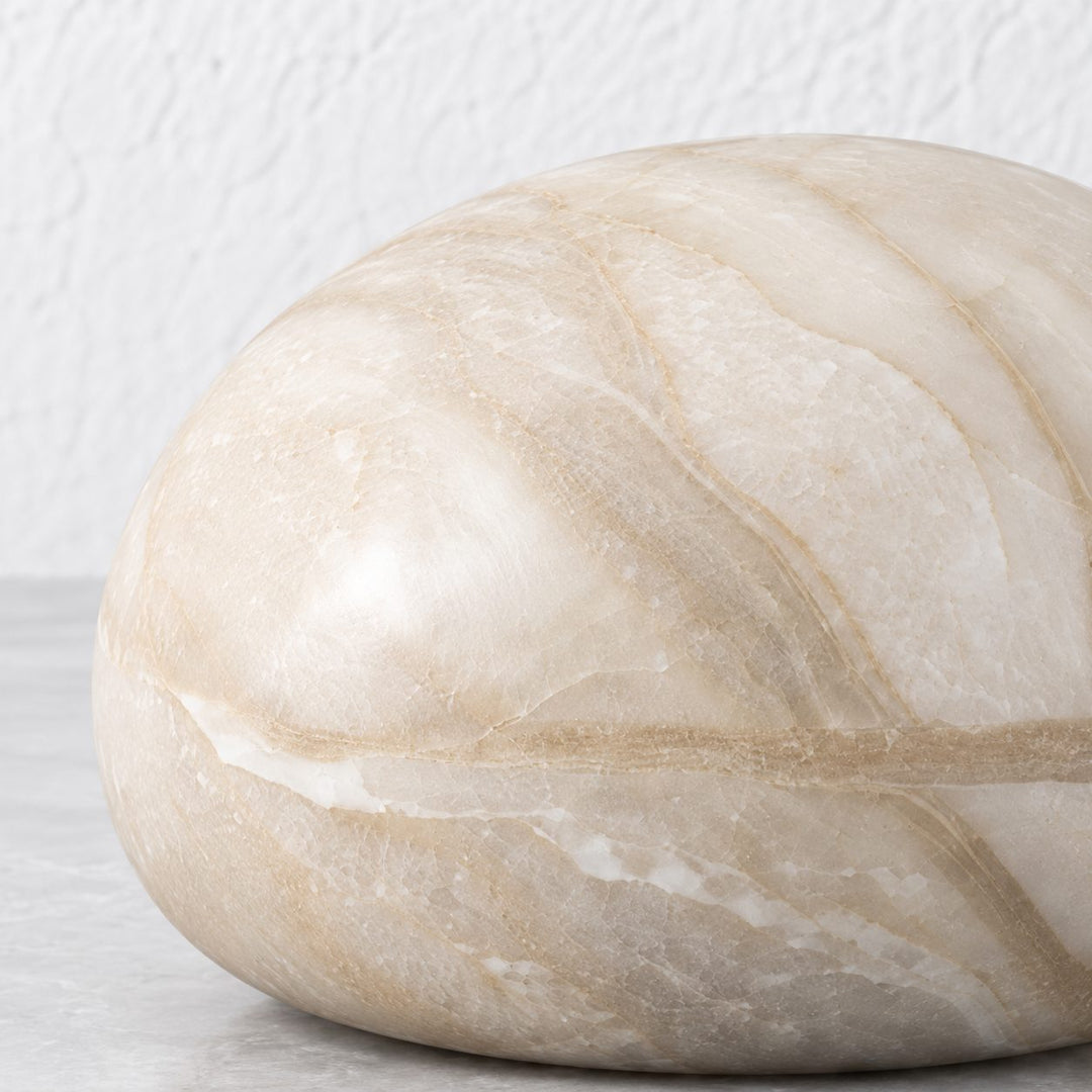 MULINO ORB LED RECHARGEABLE LAMP  |  WARM WHITE  |  MARBLE