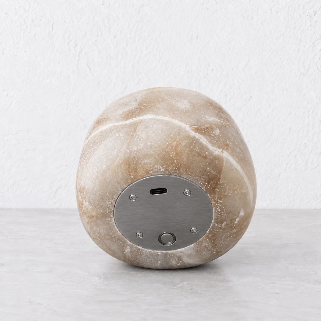 MULINO TOTEM LED RECHARGEABLE LAMP  |  WARM WHITE  |  ALABASTER