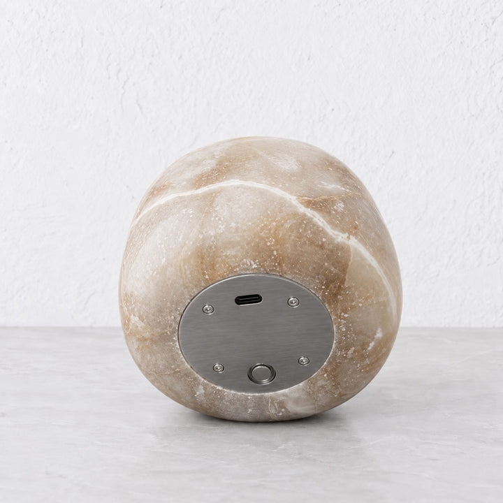 MULINO TOTEM LED RECHARGEABLE LAMP  |  WARM WHITE  |  ALABASTER