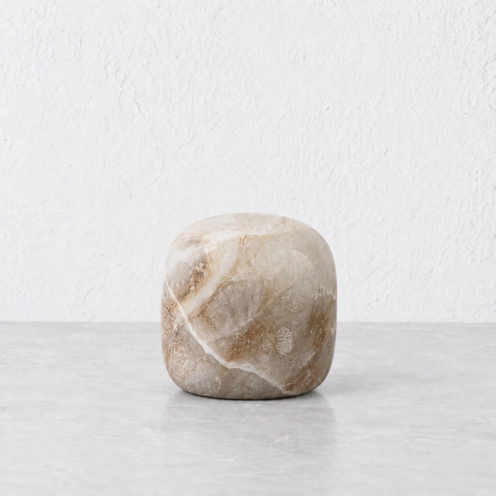MULINO TOTEM LED RECHARGEABLE LAMP  |  WARM WHITE  |  ALABASTER