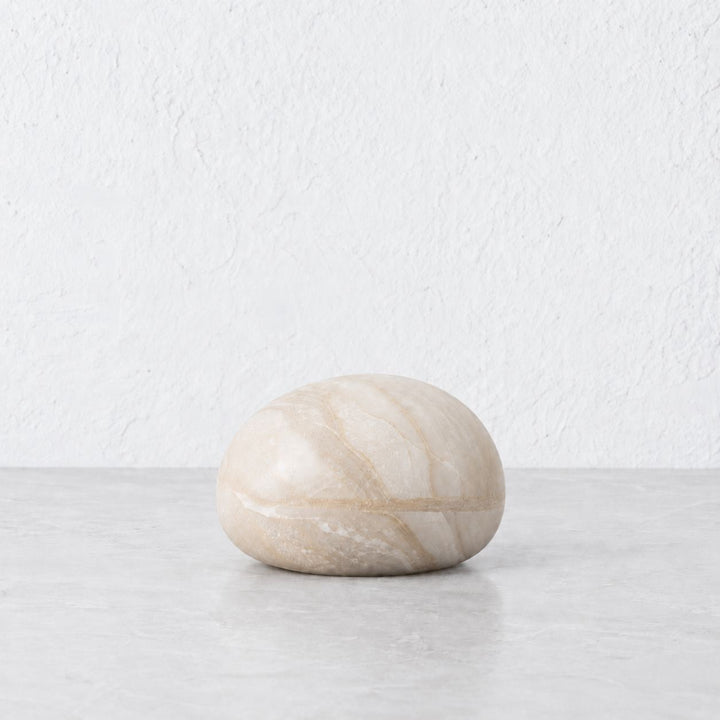 MULINO ORB LED RECHARGEABLE LAMP  |  WARM WHITE  |  MARBLE