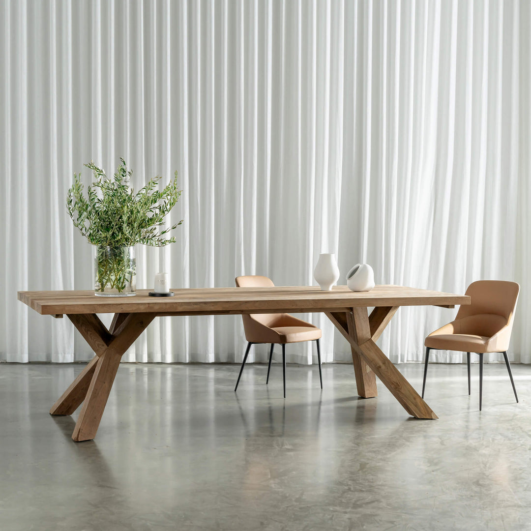 PRE ORDER  |  NAPLES RECLAIMED TEAK DINING TABLE  |  INDOOR  |  260CM