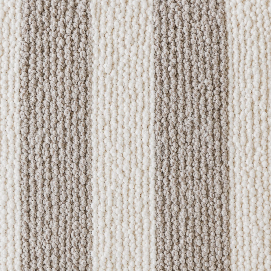 NAPOLI CUSHION  |  PEBBLE BEIGE + BONE STRIPE  |  40X60 | 50X50 | 60X60