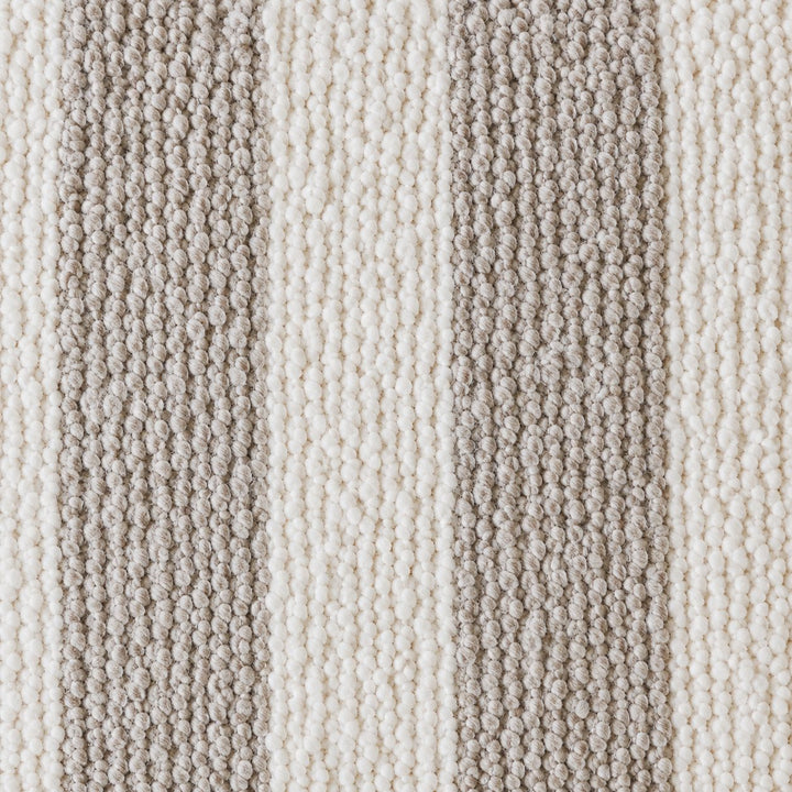 NAPOLI CUSHION  |  PEBBLE BEIGE + BONE STRIPE  |  40X60 | 50X50 | 60X60