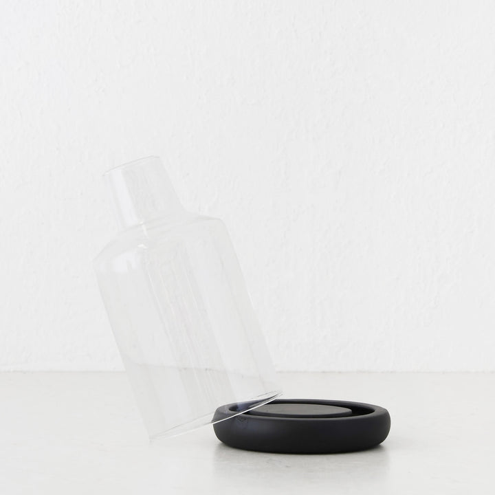 NARVA HURRICANE VASE BUNDLE X2 |  21CM  |  GLASS CLOCHE