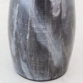 NESSA MARBLE DOOR STOP  | BLACK + GREY MARBLE
