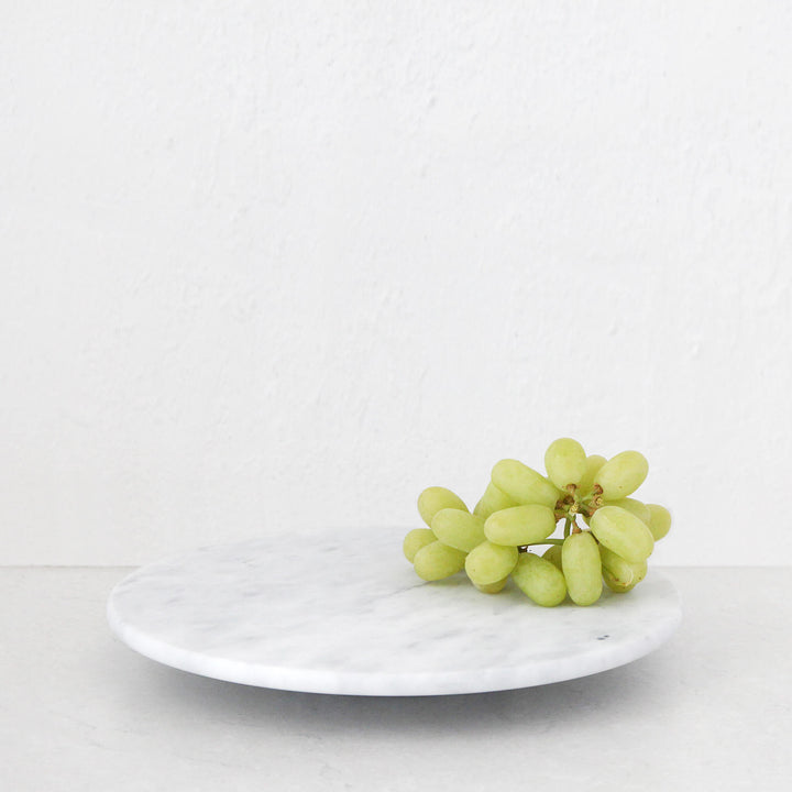 NUVOLO LAZY SUSAN | ASH GREY MARBLE | STYLED