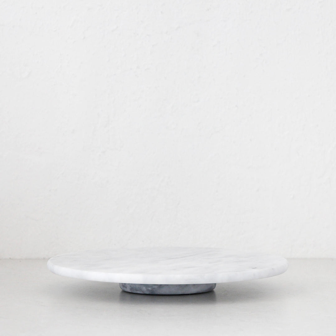 NUVOLO LAZY SUSAN | ASH GREY MARBLE