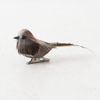 FEATHER BIRD CLIP DECORATION  |  SET OF 8