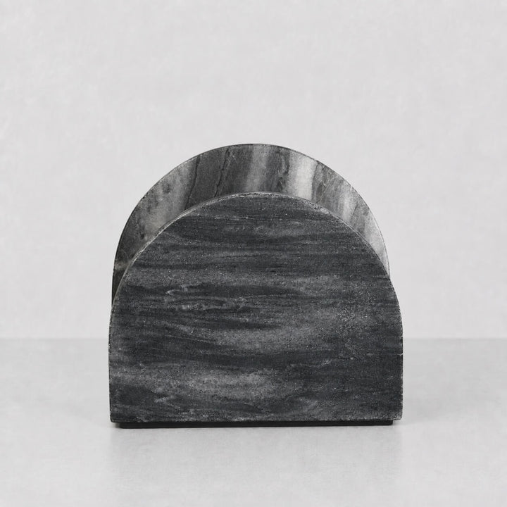 Neo Arch Napkin Holder  |  Grey Marble