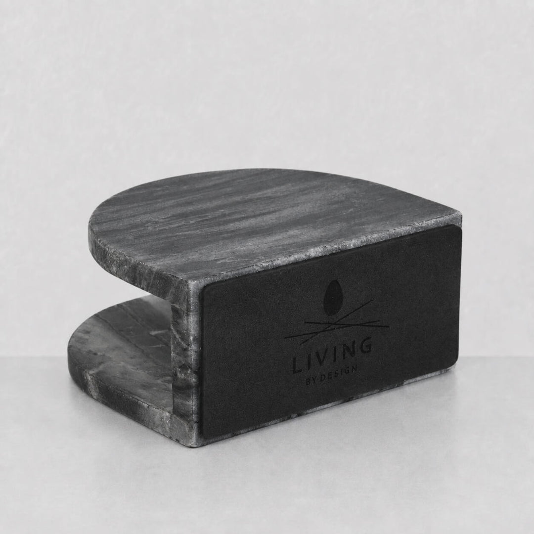 Neo Arch Napkin Holder  |  Grey Marble