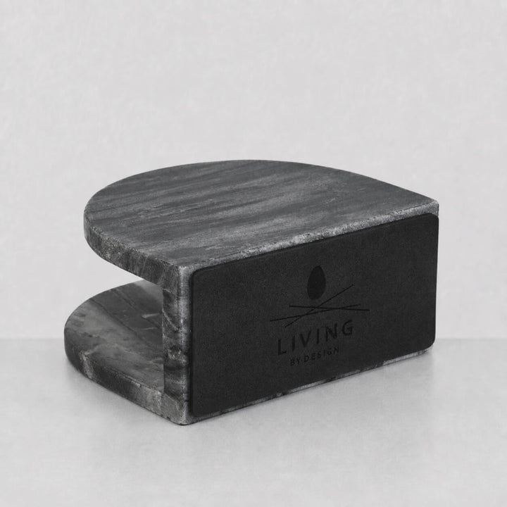 Neo Arch Napkin Holder  |  Grey Marble