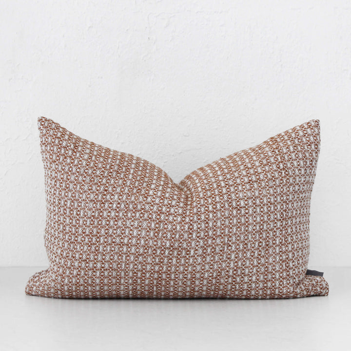 NOAH CUSHION BUNDLE X2  |  40 X 60  |  NUTMEG + WHITE