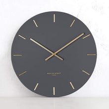 ONE SIX EIGHT LONDON | LUCA WALL CLOCK | CHARCOAL & GOLD | 60CM