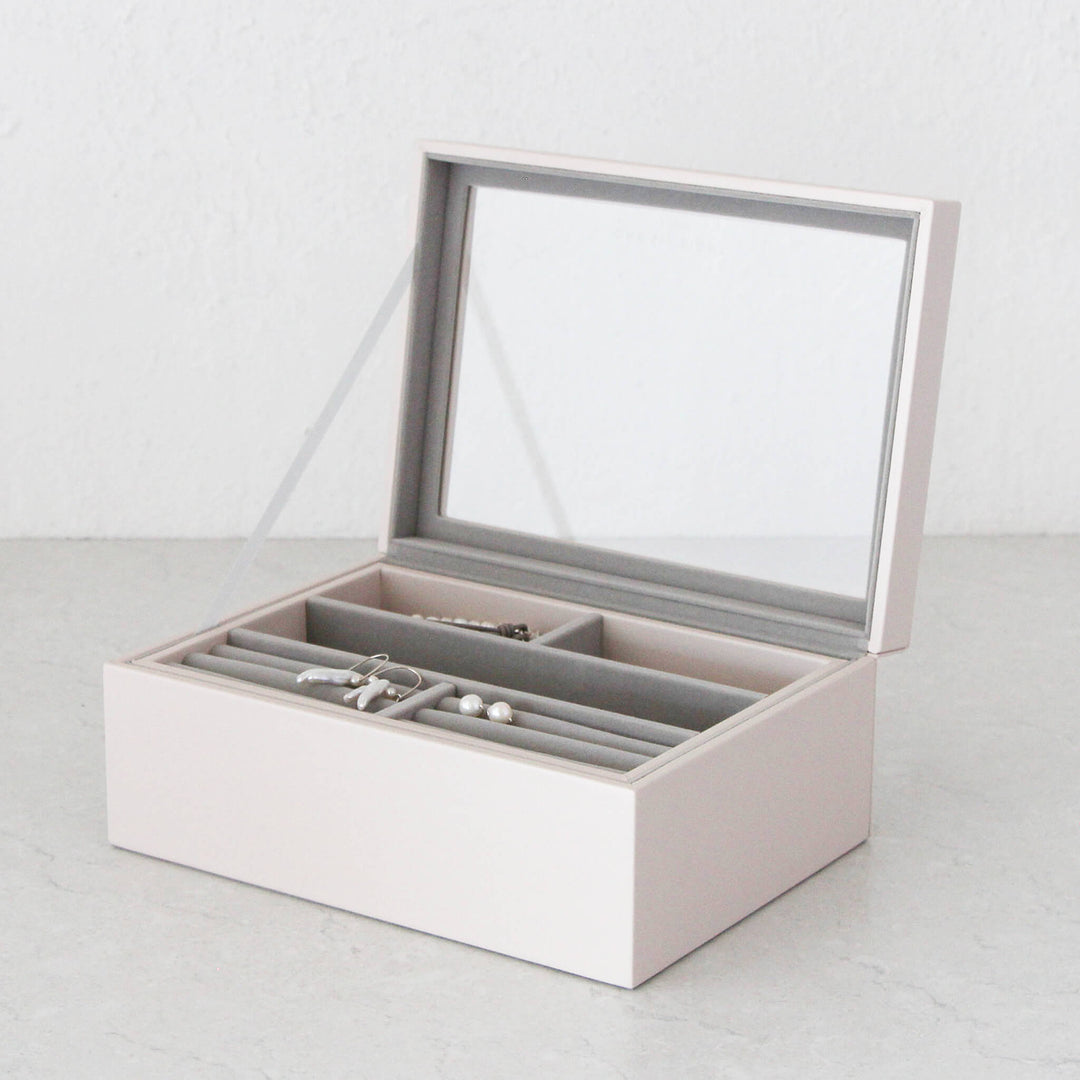 ONE SIX EIGHT LONDON | ROBINA JEWELLERY BOX | BLUSH MEDIUM