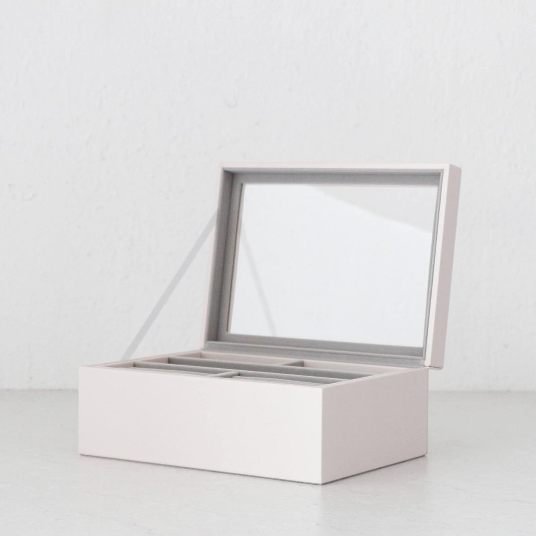 ONE SIX EIGHT LONDON | ROBINA JEWELLERY BOX | BLUSH MEDIUM