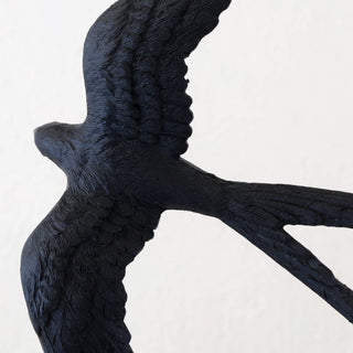 ORA BIRDS SCULPTURE  |  BLACK + WHITE RESIN