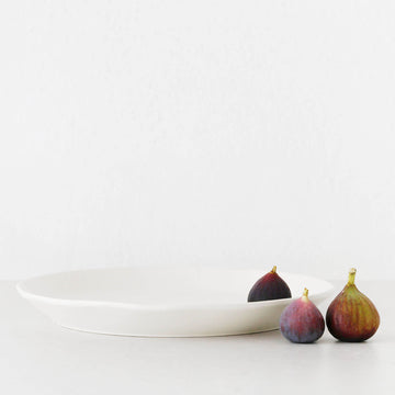 OTTAWA STONEWARE 33CM SERVING PLATTER  |  CALICO