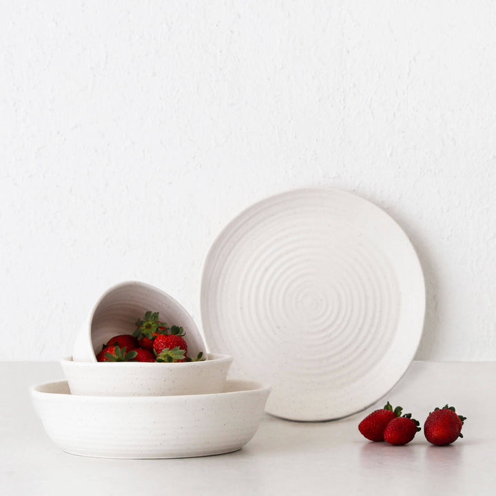 OTTAWA STONEWARE 4 PIECE DINNER BOX SET | CALICO 