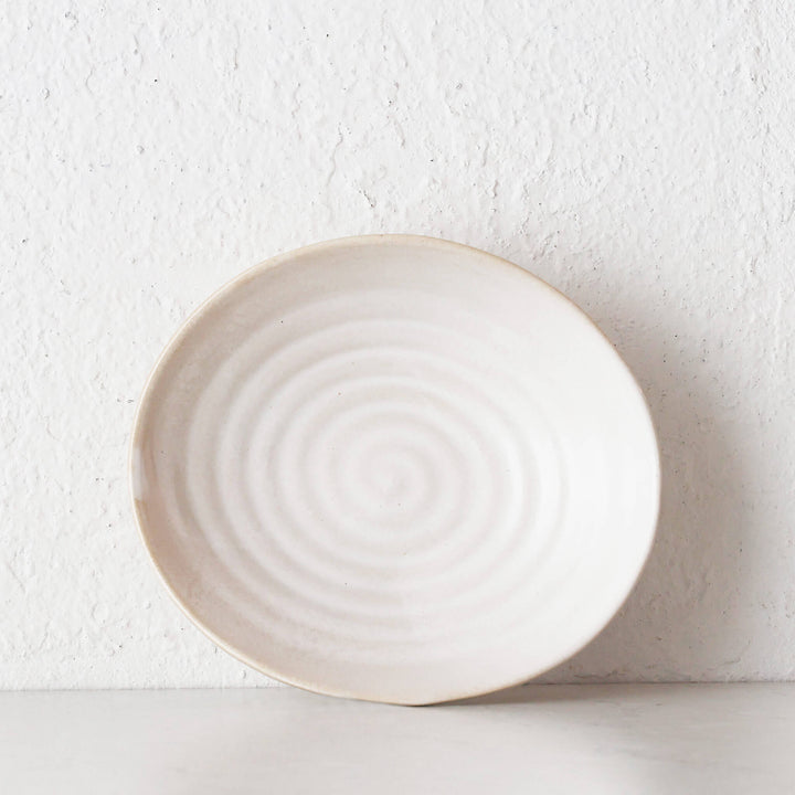 OTTAWA STONEWARE NESTING TAPAS BOWLS  |  SET OF 4  |  OFF WHITE