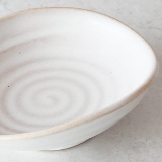 OTTAWA STONEWARE NESTING TAPAS BOWLS  |  SET OF 4  |  OFF WHITE