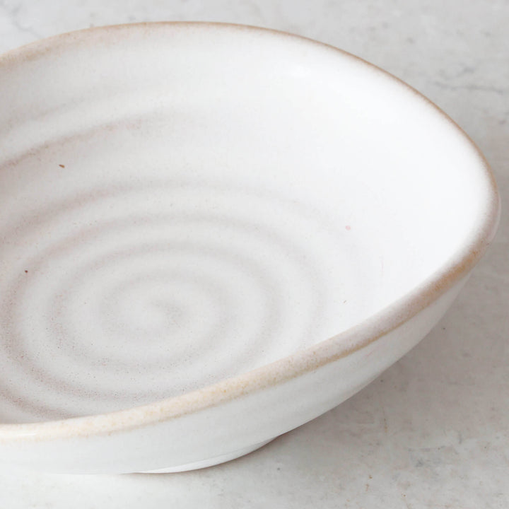 OTTAWA STONEWARE NESTING TAPAS BOWLS  |  SET OF 4  |  OFF WHITE