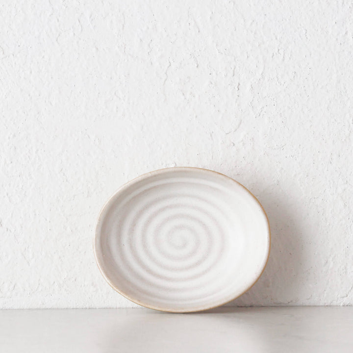 OTTAWA STONEWARE NESTING TAPAS BOWLS  |  SET OF 4  |  OFF WHITE