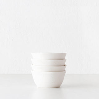 OTTAWA STONEWARE RICE BOWL BUNDLE X4  |  CALICO  |  13.5CM