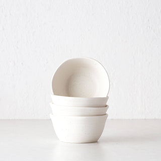 OTTAWA STONEWARE RICE BOWL BUNDLE X4  |  CALICO  |  13.5CM